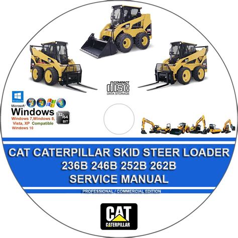 caterpillar 236 skid steer manual free download|cat 236b problems.